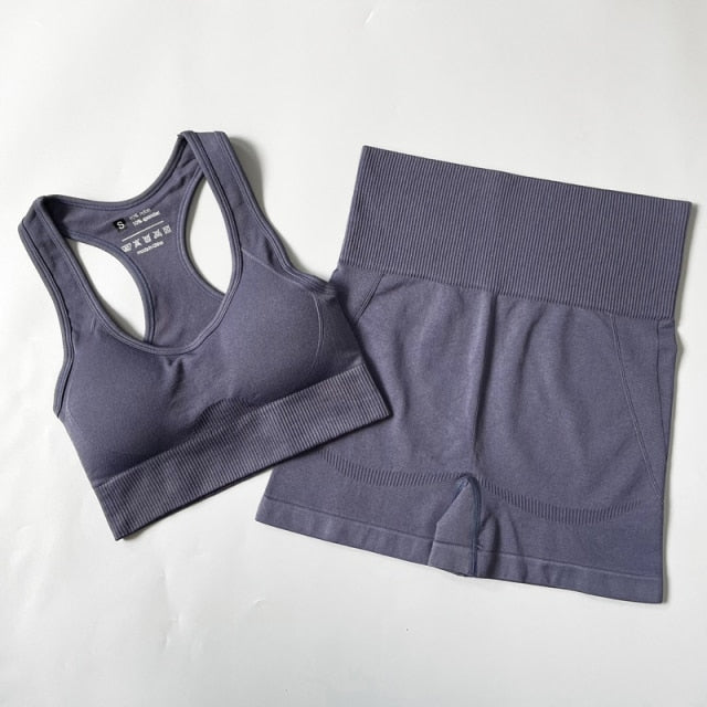 2/3/4PCS Seamless Women Yoga Set