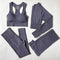 2/3/4PCS Seamless Women Yoga Set