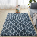 Nordic Lounge Fluffy Non-slip Mixed Dyed Carpet