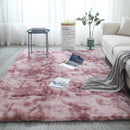 Nordic Lounge Fluffy Non-slip Mixed Dyed Carpet