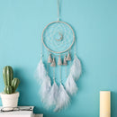 Colorful True feather dream catcher light