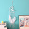 Colorful True feather dream catcher light