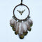 Colorful True feather dream catcher light