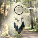 Colorful True feather dream catcher light