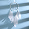 Colorful True feather dream catcher light