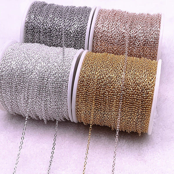 5yards Gold/silvered Plated for Jewelry Making