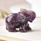 1PC Natural Crystal Rose Quartz Elephant Amethyst Obsidian