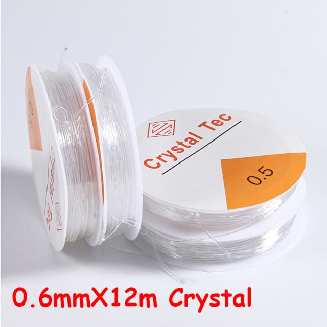 100M Plastic Crystal DIY Beading Elastic Line