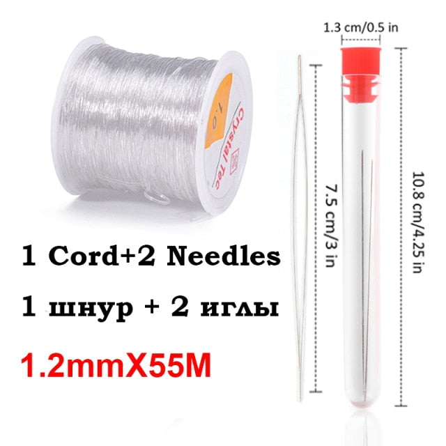 100M Plastic Crystal DIY Beading Elastic Line