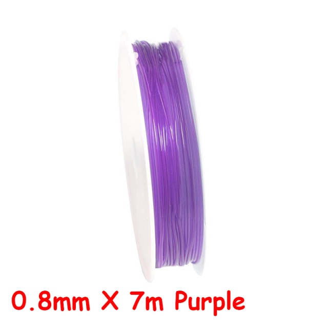 100M Plastic Crystal DIY Beading Elastic Line