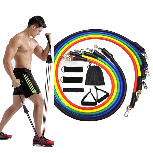 15 Pcs Resistance Bands Set