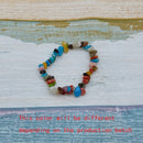 Natural Crystals 7 Chakras Stone Bracelet