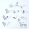 12Pcs 4D Hollow Butterfly Wall Sticker