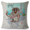 Cute Cartoon Super Mama Cushion Cover