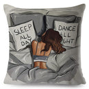 Cute Cartoon Super Mama Cushion Cover