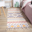 Luxury Bohemia Ethnic Style Cotton Linen Soft Carpet