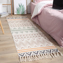 Luxury Bohemia Ethnic Style Cotton Linen Soft Carpet