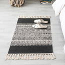 Luxury Bohemia Ethnic Style Cotton Linen Soft Carpet