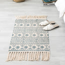 Luxury Bohemia Ethnic Style Cotton Linen Soft Carpet