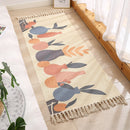 Luxury Bohemia Ethnic Style Cotton Linen Soft Carpet