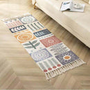 Luxury Bohemia Ethnic Style Cotton Linen Soft Carpet