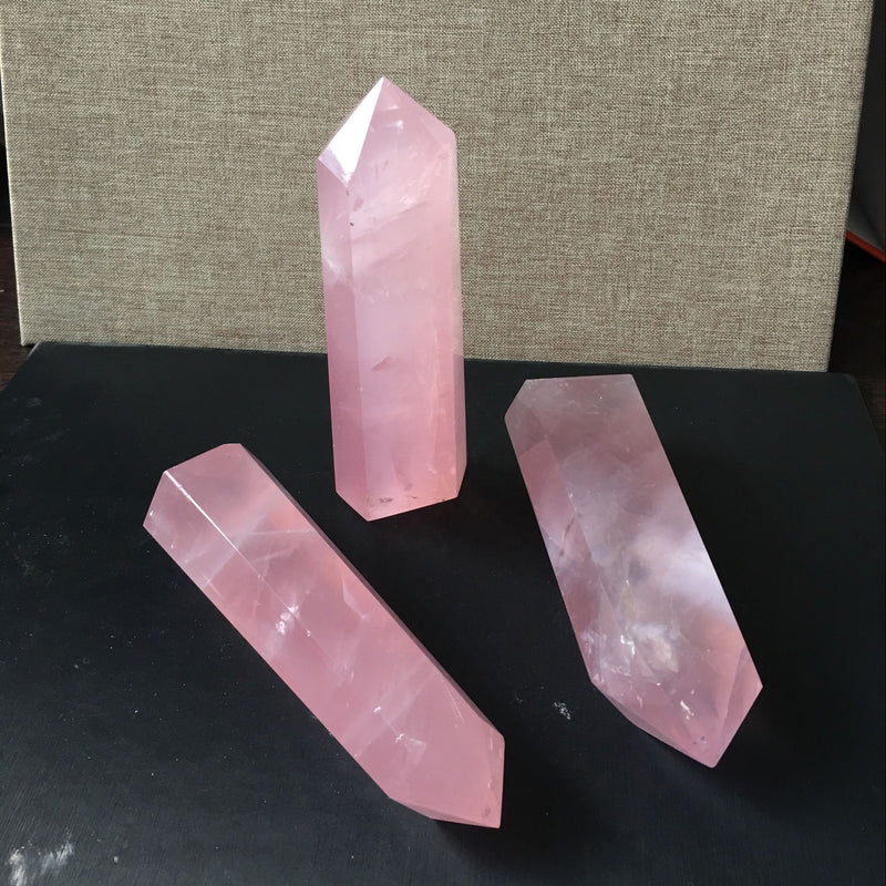 1PC Natural Rock Rose Strawberry Quartz Crystal