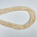 1 Strand 1mmx2mm Small Opaque Multicolor Faceted Crystal Glass Rondel Beads