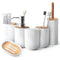 Bamboo Six-Piece Bathroom Set