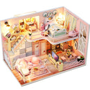 Miniature Doll House With Furniture