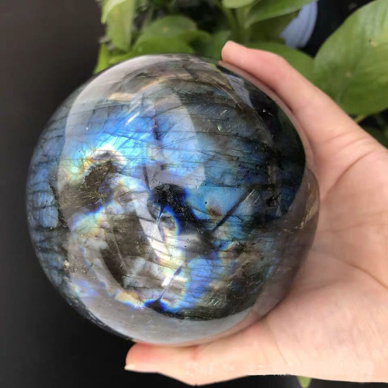 100% High Quality Natural Labradorite Crystal Ball