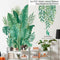 Green Leaves Wall Stickers