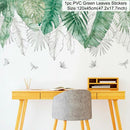 Green Leaves Wall Stickers