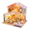 Miniature Doll House With Furniture