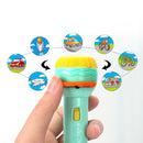 Baby Sleeping Story Book Flashlight Projector Torch