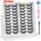 2/20pairs 8D Mink Eyelashes