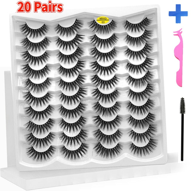 2/20pairs 8D Mink Eyelashes