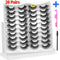 2/20pairs 8D Mink Eyelashes