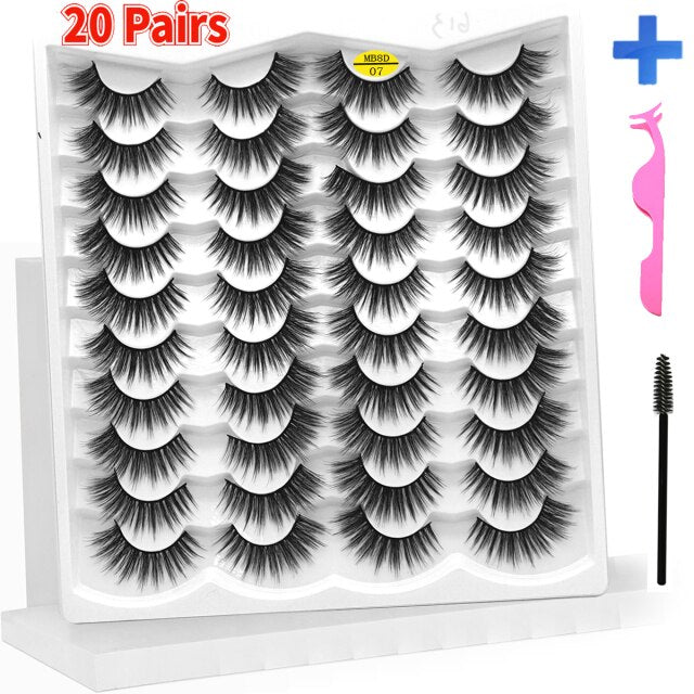 2/20pairs 8D Mink Eyelashes