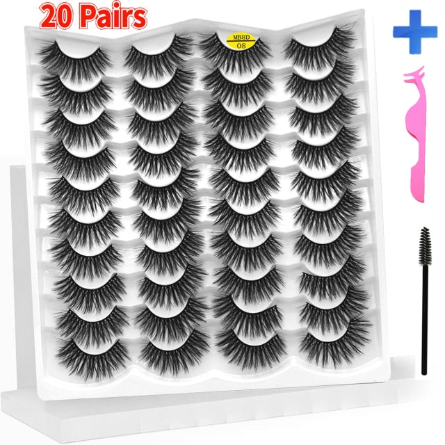 2/20pairs 8D Mink Eyelashes