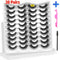 2/20pairs 8D Mink Eyelashes