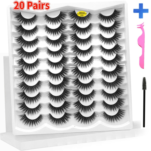 2/20pairs 8D Mink Eyelashes