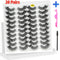 2/20pairs 8D Mink Eyelashes