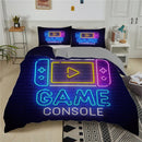 3D Printed Teens Game  Duvet Cover With Pillowcase Bedclothes