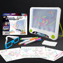 LED Light Effects Puzzle Magic 3D Drawing Pad