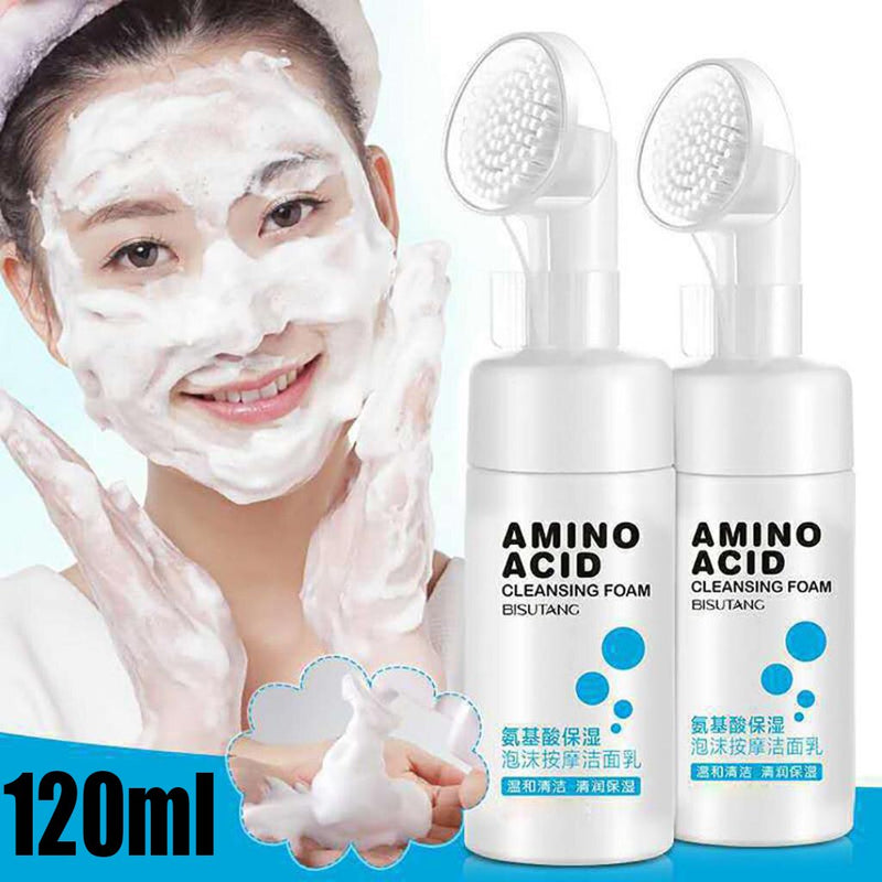 120ml  Skin Care Amino Acid Facial Cleansing Foam