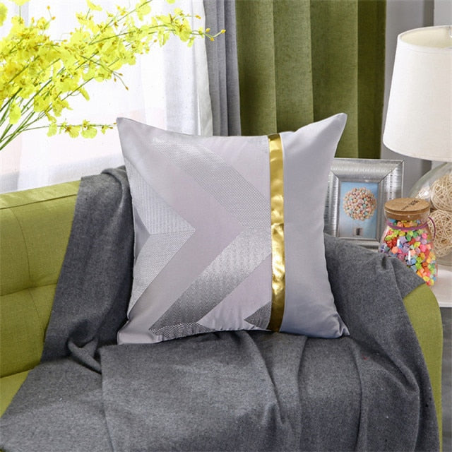 Luxury Bronzing Cushion Cover