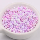 330Pcs/Bag 3mm Matte Macaroon Color Glass Seed Beads