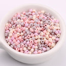 330Pcs/Bag 3mm Matte Macaroon Color Glass Seed Beads