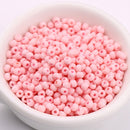 330Pcs/Bag 3mm Matte Macaroon Color Glass Seed Beads