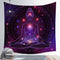 Starry Night Galaxy Decor Psychedelic Tapestry